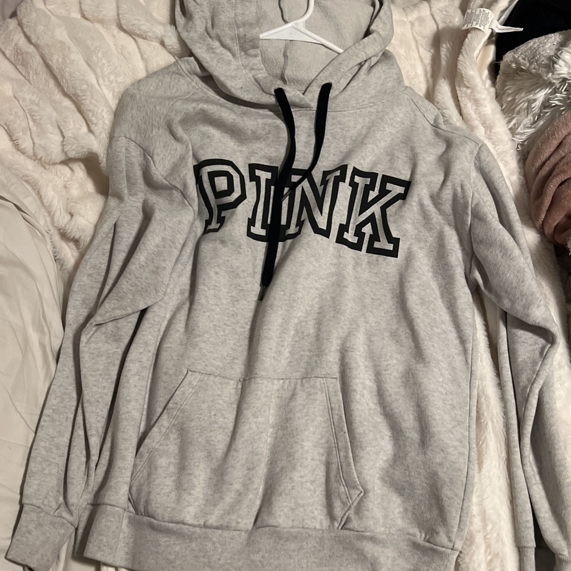 pink hoodie 