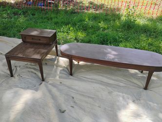 Coffee table and end table $35