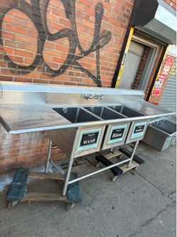 3 compartment sink