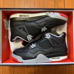 Air Jordan 4 Bred Reimagined size 6.5y New 