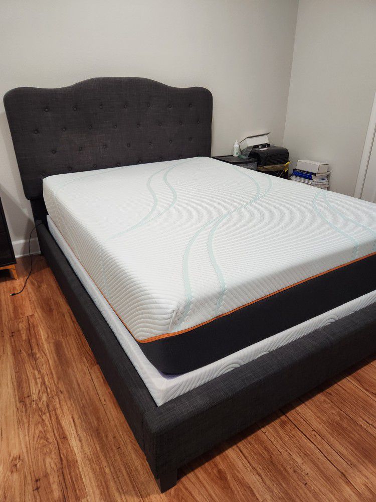 Tempurpedic Pro Adapt Firm Mattress With Bedframe And Box