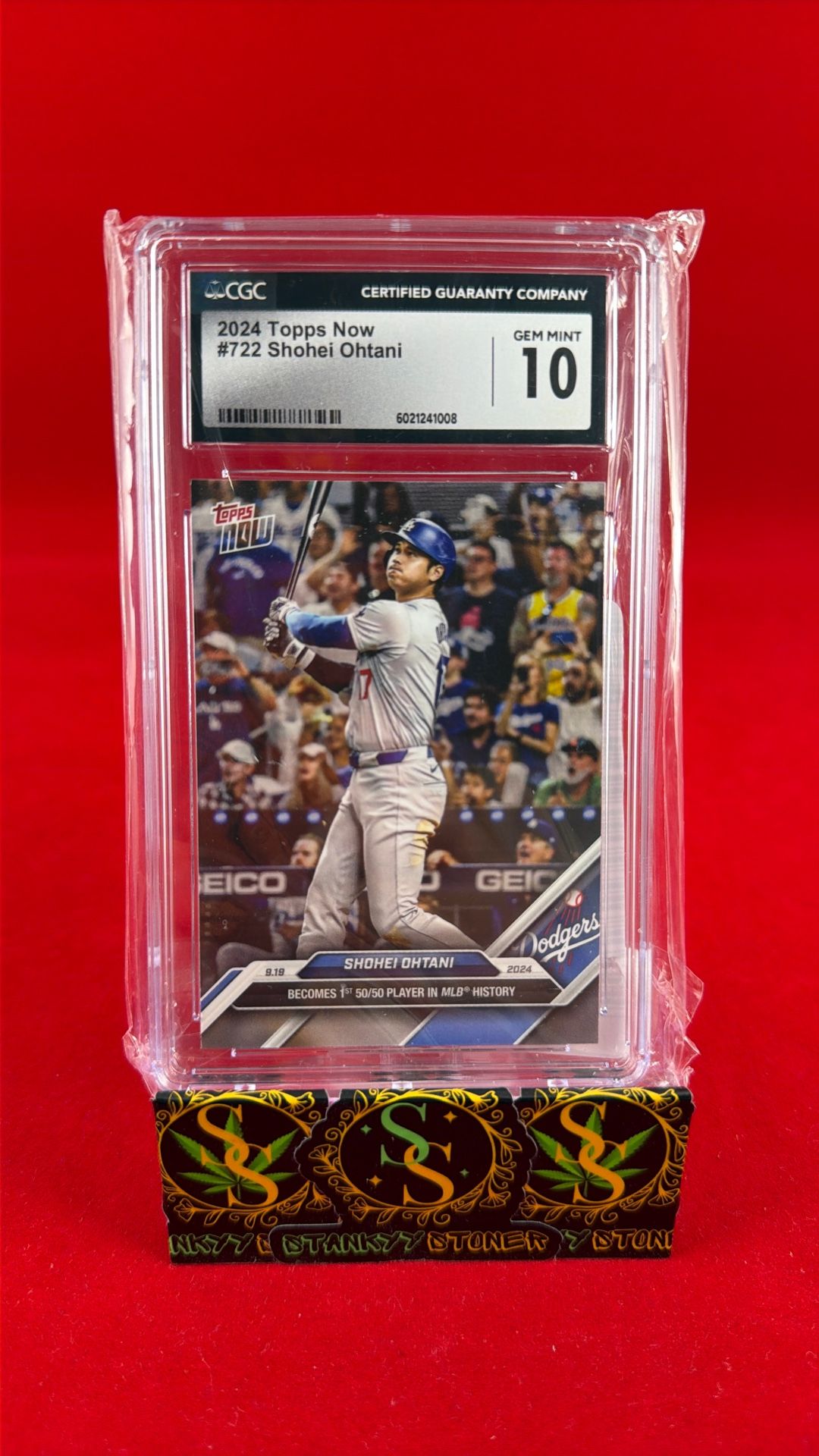 2024 TOPPS NOW #722 SHOEI OHTANI CGC 10 GEM MINT