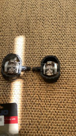 Shimano SPD clipless mountain bike pedals