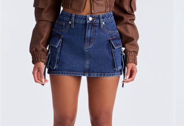 Denim skirt