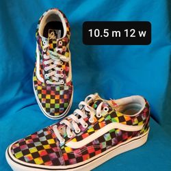 Size 8.5 M Or 10w Vans