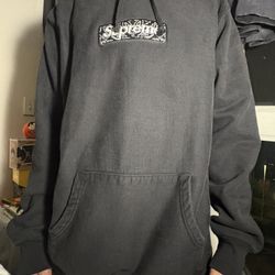Supreme Used Hoodie Bandana Boxed Logo 
