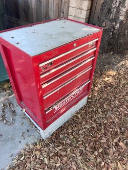 MasterCraft Red Metal Tool Chest