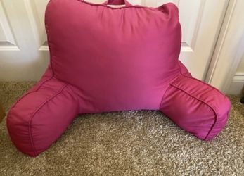 Hot Pink Bed Rest Pillow