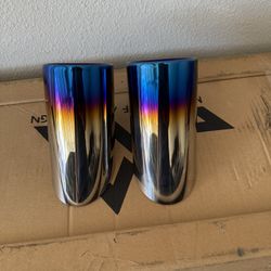 BMW F30 Slip On Exhaust Tips 335i 330i 340i