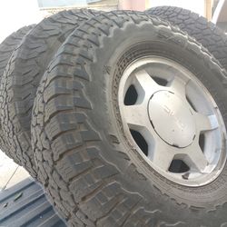 4 GMC Truck Tires and Rims