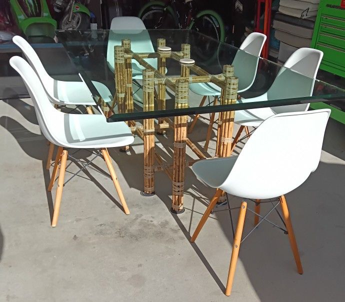 Glass Dining Table And Chairs