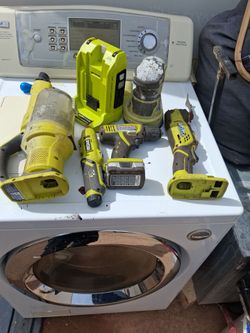 Ryobi tools.