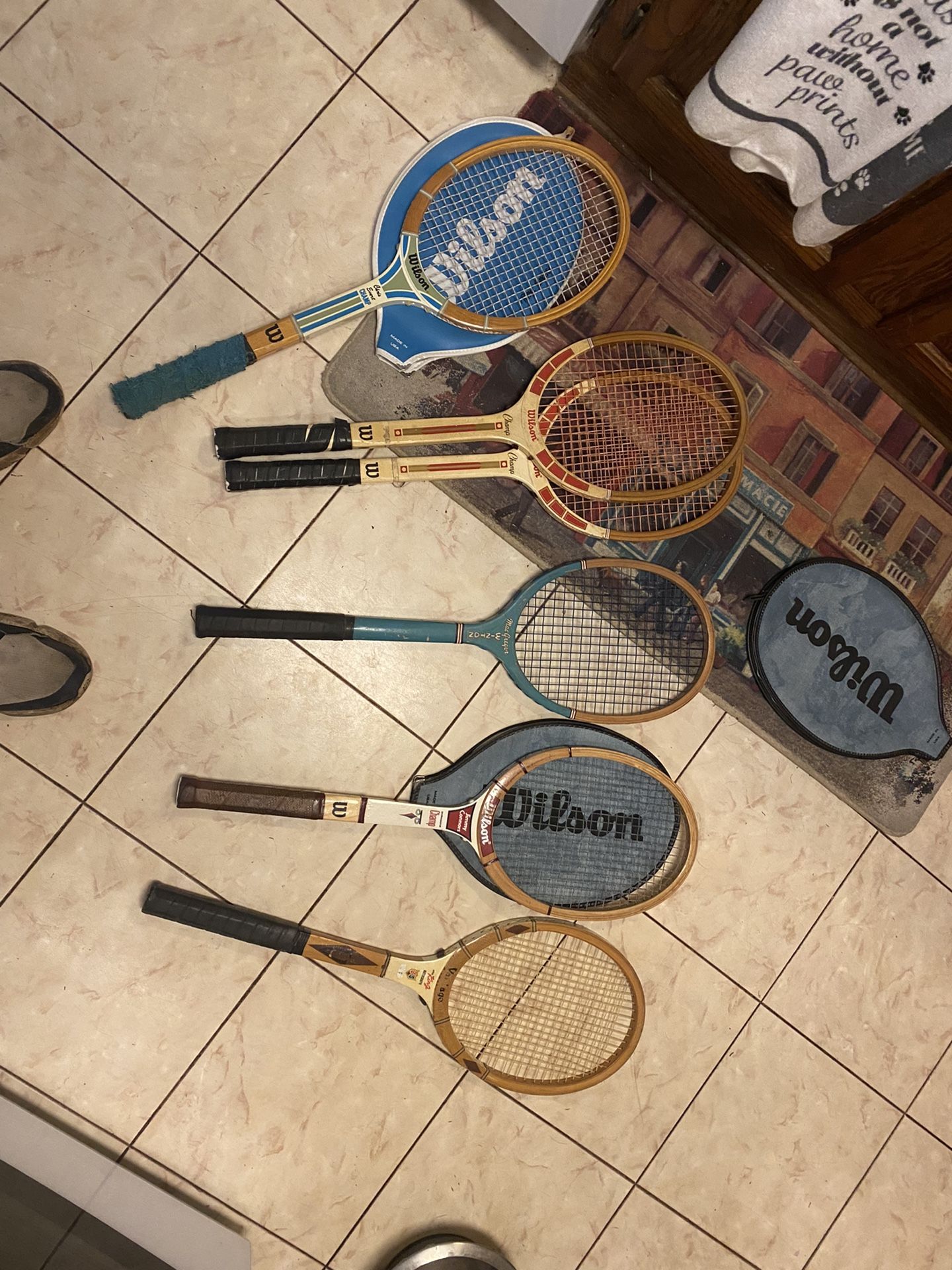 Wooden Tennis Rackets 