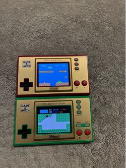 Nintendo Mario and Zelda Game and Watch