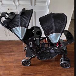 Sit N Stand Double Stroller 