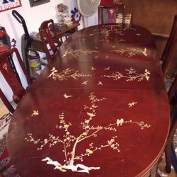 Oriental Table One Of A kind Very High Class 