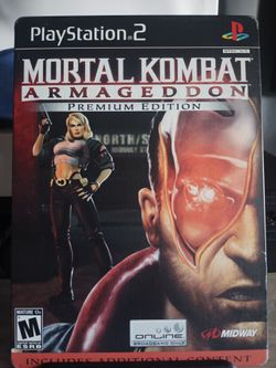 Mortal Kombat: Armageddon Premium Edition Kano Playstation 2 PS2 Only Bonus Disc