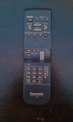 Panasonic remote