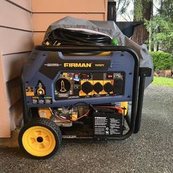 Firman TRI-fuel (Natural Gas NG, Propane, Gasoline) Generator