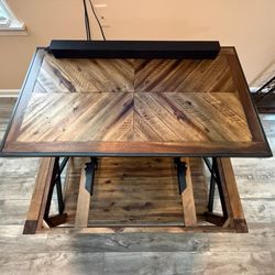 Lift-top Coffee Table with Matching End Tables
