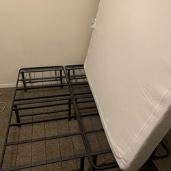 Full Size Bed With Mattress And Frame