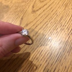 Mossinite Diamond 1carat Ring 