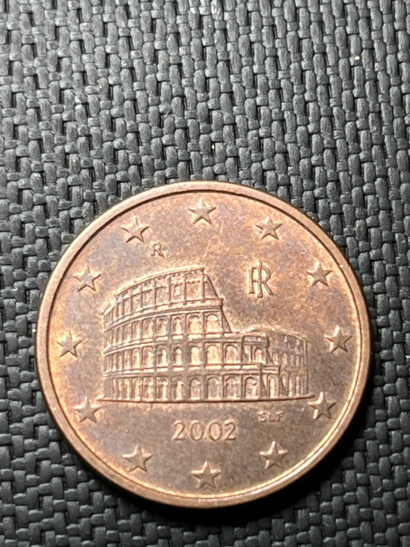 2002 Five Cent Euro Coin