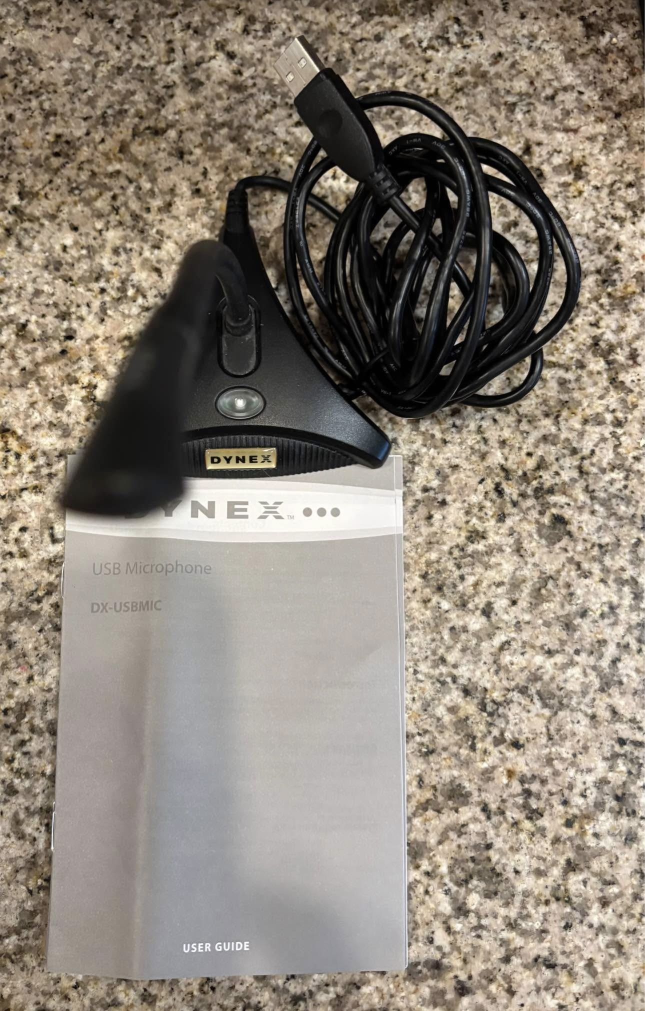 Computer DYNEX Dynex DX-USBMIC Laptop Microphone Usb Mic