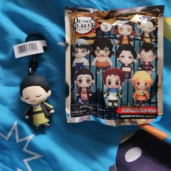 Demon Slayer Figural Bag Clip Yahaba