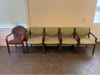 Free chairs, cleaning supplies, PPE