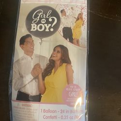 Girl Gender Reveal Balloon 