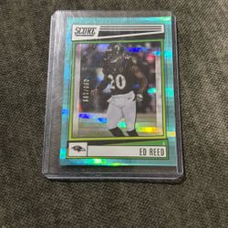 2022 Panini No.189 Ed Reed Baltimore Ravens 