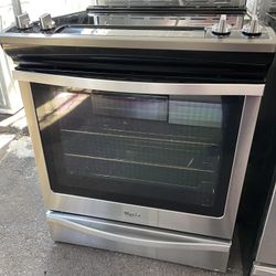 Whirlpool Slide In Stove