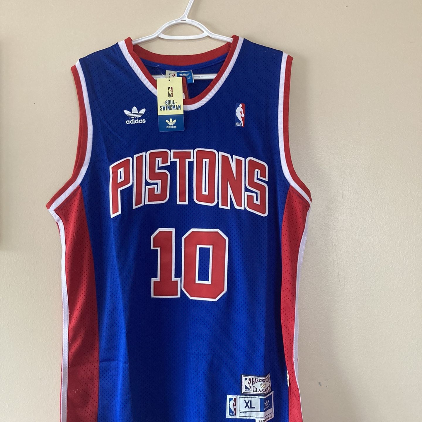 Brand New Dennis Rodman Jersey Size XL Detroit Pistons for Sale in Dallas,  TX - OfferUp