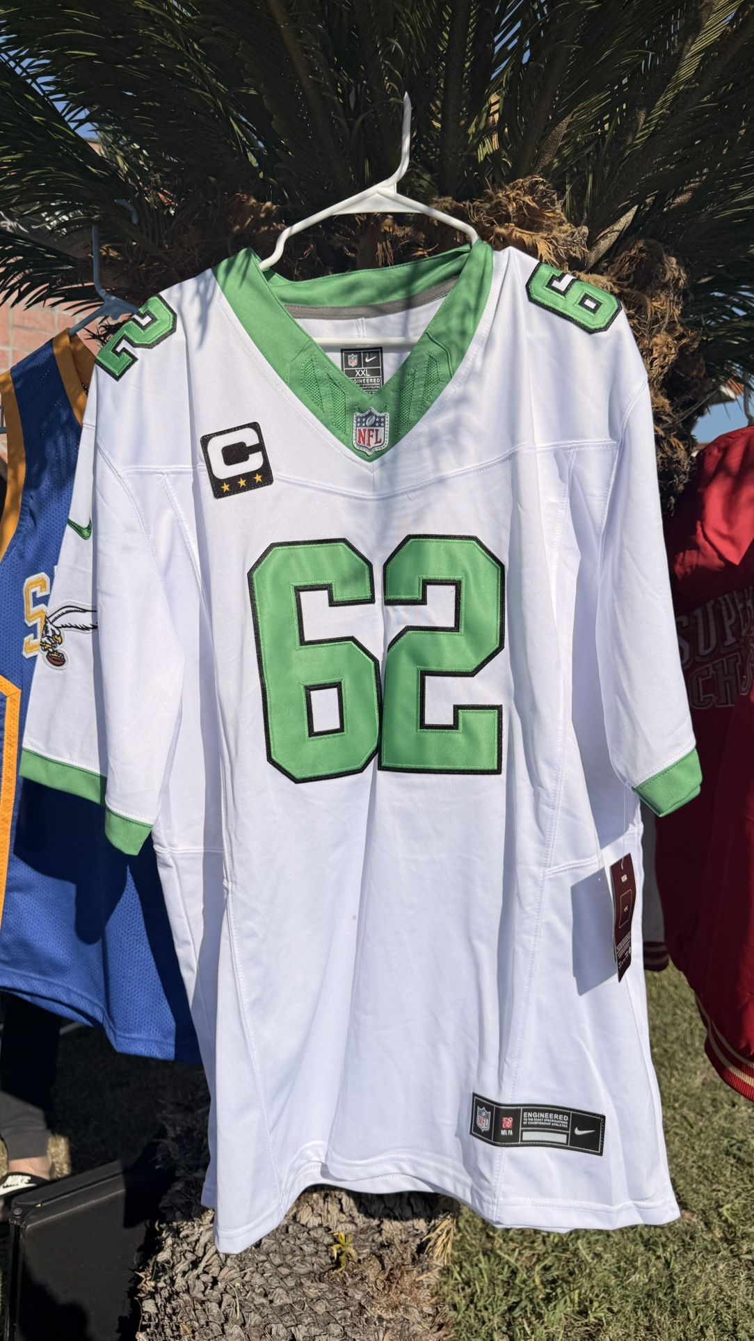 Brand New Jason Kelce Jersey XXL (Kelly Green )