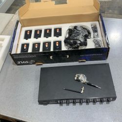 Pyle Pro PDWM8900 8-Channel Wireless VHF Microphone System
