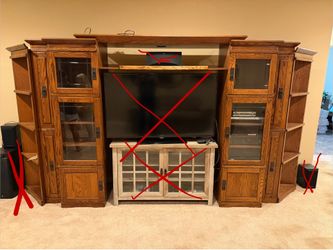 Entertainment Center - Solid Wood