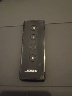 Bose solo remote