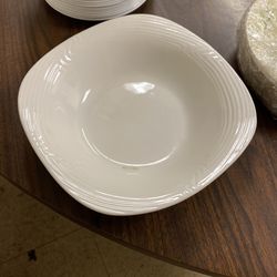 Ceramic Square Deep Plates 9 inchs