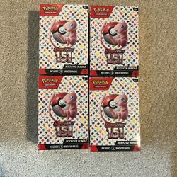 151 Booster Bundles