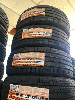 📲‼️235/55/18 vendo set de llantas nuevas arroyo