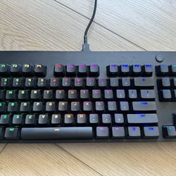 Logitech G Pro TKL Wired RGB GX Blue Clicky Keyboard