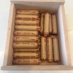 Wheat Penny Rolls ($7 each)