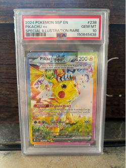 Surging Sparks Booty Pikachu Psa 10