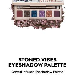 RARE! Urban Decay Stoned Vibes Eyeshadow Palette 12 Vegan Shades Matte & Shimmer