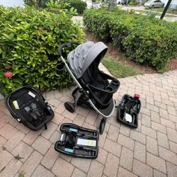 Graco Pramette Travel System: Stroller And Car Seat
