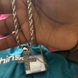 Dimond Chain,dimond Cross 