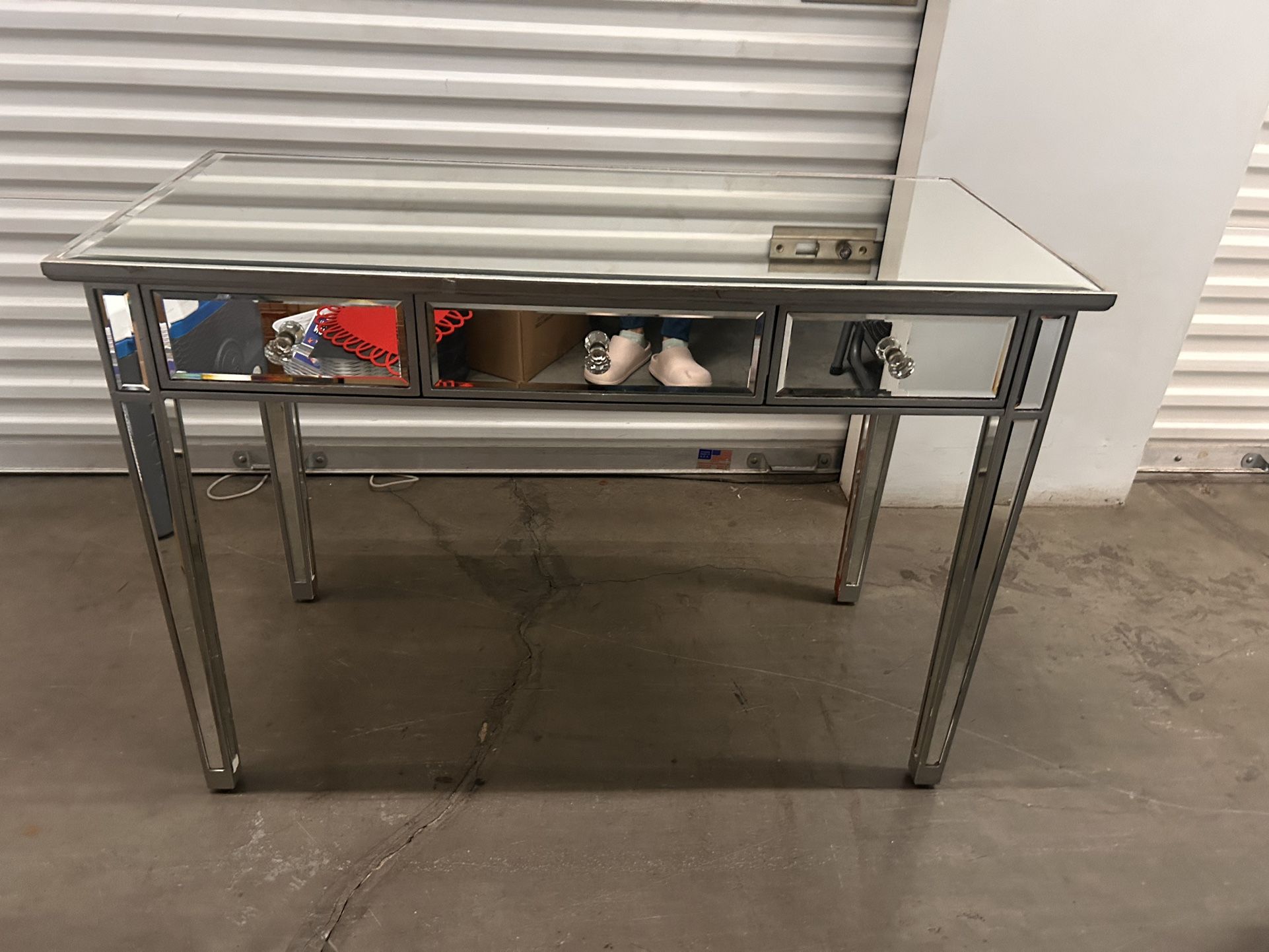 Mirrored Desk/Vanity