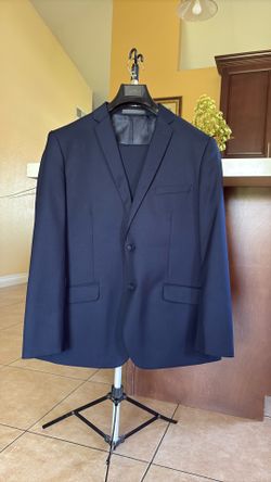 traje para hombre color, azul, marino, size 44 R/pantalón 38 R