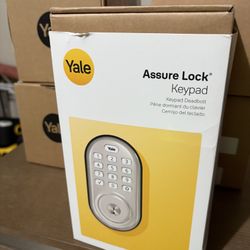 4 Yale Smartlock New Never Used 
